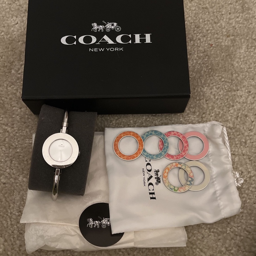Coach interchangeable watch